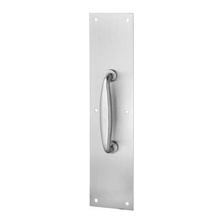 Yale Commercial Rockwood Pull Plate, 4"L x 16"H, Satin Stainless Steel, 5-1/2" CTC 85772